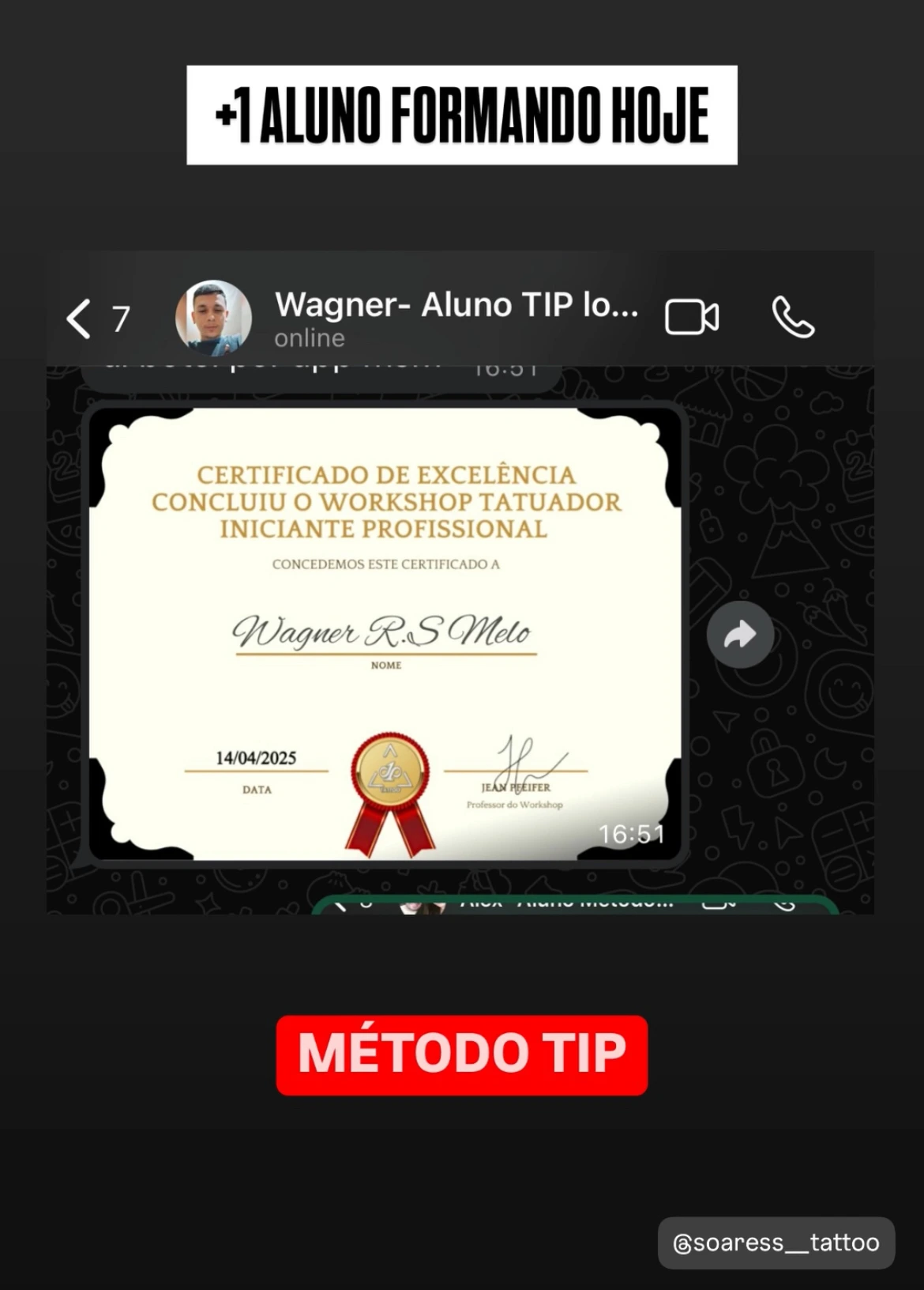 Feedback de aluno – Método TIP