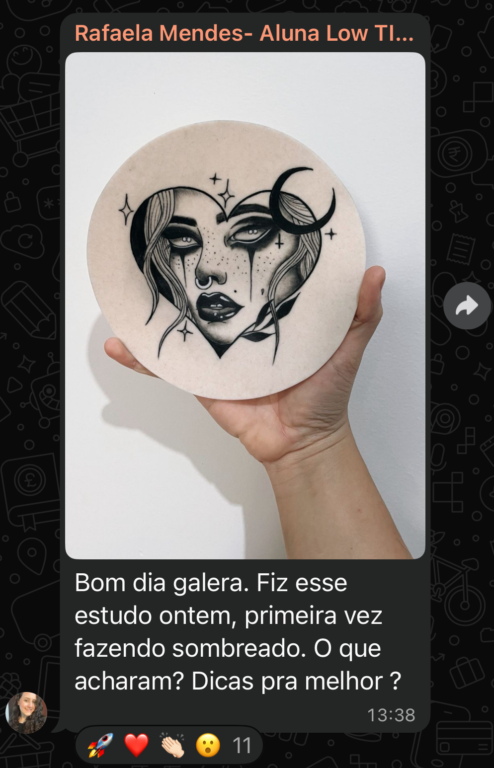 Treino em pele artificial – aluno Método TIP